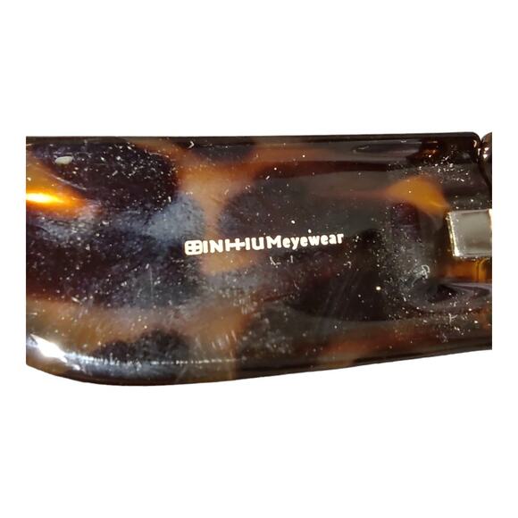 INITIUM Brown Troubadour Tortoise Shell Sunglasses Stylish Designer Eyewear - Picture 8 of 8